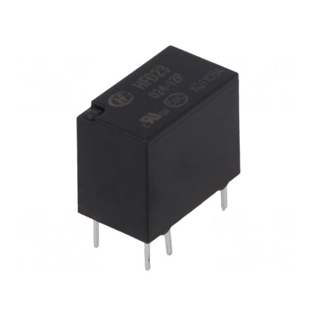 Releu Electromagnetic 24VDC 2A 0,5A/125VAC PCB SPDT | Electronic-mag.ro | Componente Electronice