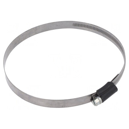 Colier cu șurub de strângere 9mm 104-138mm oțel | Electronic-mag.ro | Componente Electronice