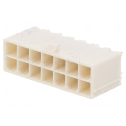 Soclu cablu-placă Mini-Fit Jr 14 pini 4,2mm 9A drept | Electronic-mag.ro | Componente Electronice