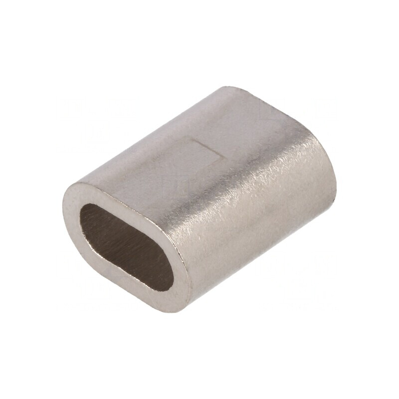 Inel de prindere cabluri cupru 5mm 18mm nichel | Electronic-mag.ro | Componente Electronice