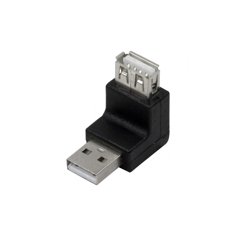 Adaptor USB 2.0 Unghiular Negru | Electronic-mag.ro | Componente Electronice Adaptor USB 2.0 Unghiular Negru | Electronic-mag.ro | Componente Electronice