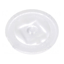 Lentilă LED Rotundă Plexiglass Transparentă 4.7mm | Electronic-mag.ro | Componente Electronice
