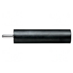 Soclu Banană 2mm Negru 10A 33VAC 70VDC Nichelat | Electronic-mag.ro | Componente Electronice