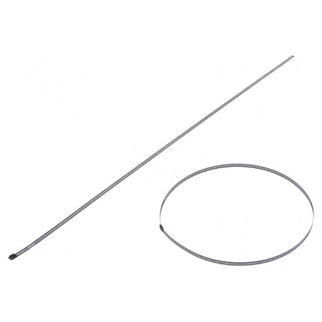Colier de strângere din oțel inoxidabil 750mm x 7mm AISI 304 | Electronic-mag.ro | Componente Electronice