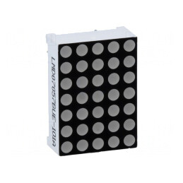 LED Matrice 5x7 Roșie 17,8x12,7mm | Electronic-mag.ro | Componente Electronice
