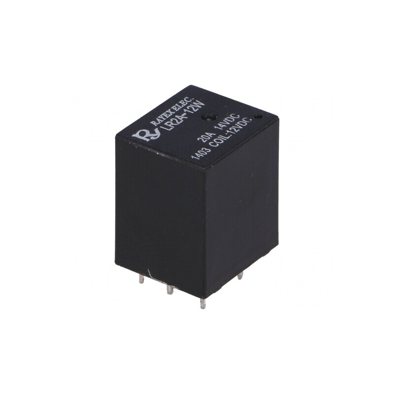 Releu electromagnetic SPST-NO 12VDC 10A PCB | Electronic-mag.ro | Componente Electronice
