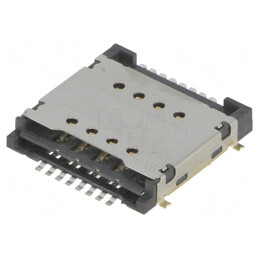 Conector pentru Carduri SIM x2 SMT | Electronic-mag.ro | Componente Electronice