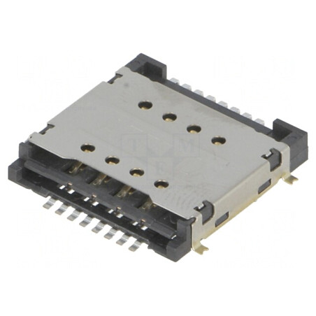 Conector pentru Carduri SIM x2 SMT | Electronic-mag.ro | Componente Electronice