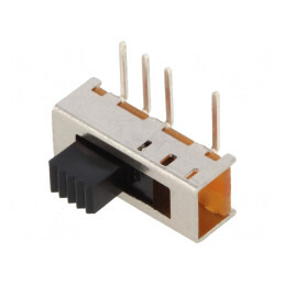Comutator glisant 3 poziții 0.3A 30V PCB THT | Electronic-mag.ro | Componente Electronice