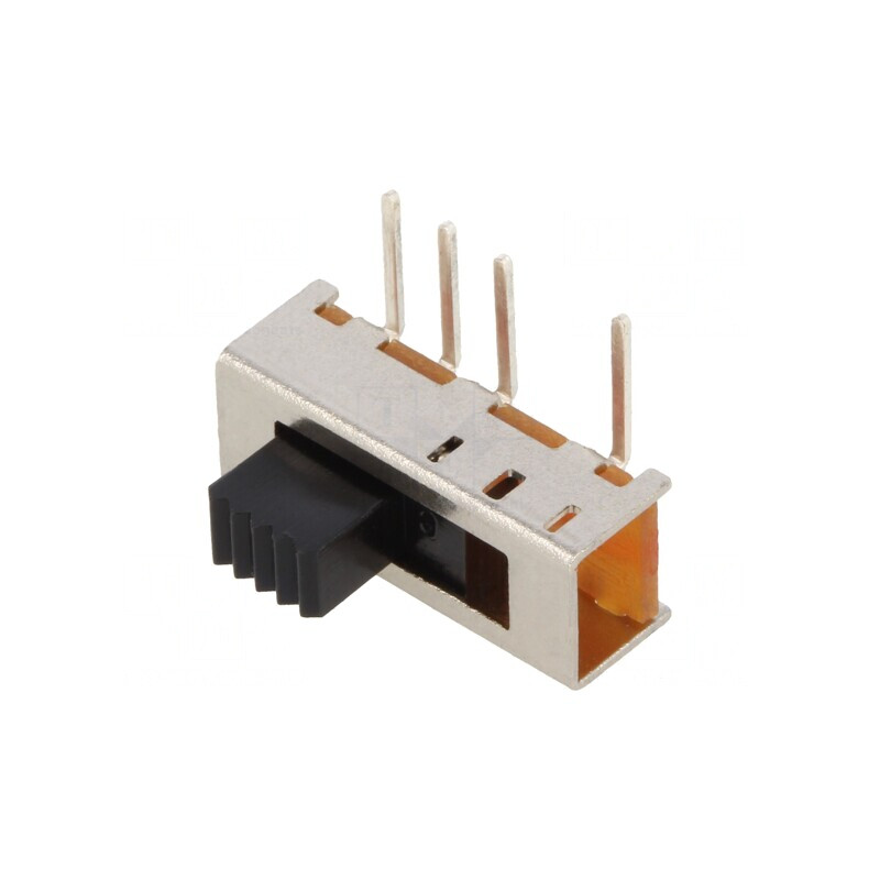 Comutator glisant 3 poziții 0.3A 30V PCB THT | Electronic-mag.ro | Componente Electronice