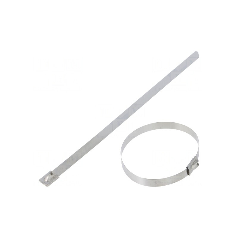 Colier de Strângere din Oțel Inoxidabil 201mm x 7,9mm | Electronic-mag.ro | Componente Electronice