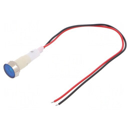 Lampă LED Albastră 24V Ø10mm | Electronic-mag.ro | Componente Electronice