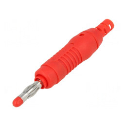 Mufă Banană 4mm Roșie 32A 60VDC | Electronic-mag.ro | Componente Electronice
