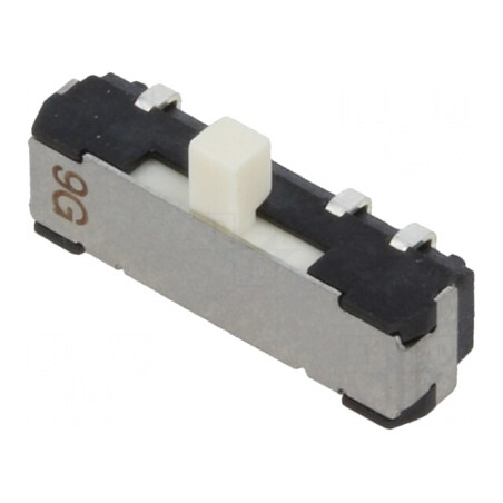 Comutator glisant 3 poziții 0,2A 12V SMT | Electronic-mag.ro | Componente Electronice