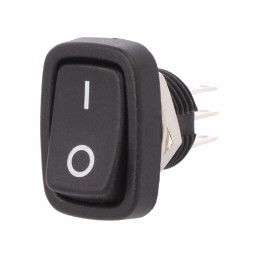 Comutator DPDT ON-ON 3A 250VAC Negru | Electronic-mag.ro | Componente Electronice
