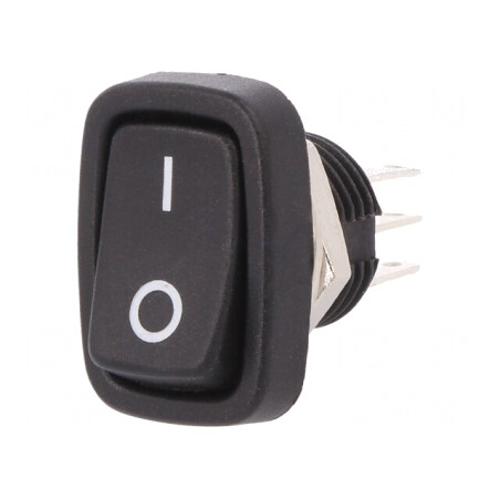 Comutator DPDT ON-ON 3A 250VAC Negru | Electronic-mag.ro | Componente Electronice