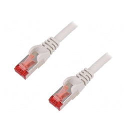 Patch cord S/FTP CAT6 LSZH Gri 150mm Dublu Ecranat | Electronic-mag.ro | Componente Electronice