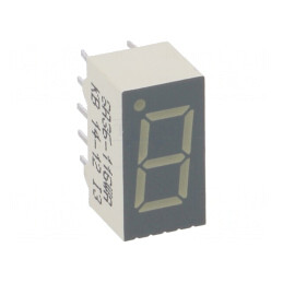 Afișaj LED 7 Segmente 9,14mm Verde | Electronic-mag.ro | Componente Electronice