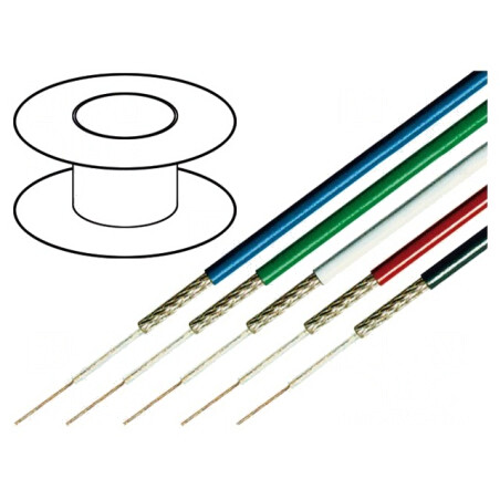 Cablu Coaxial RGB75 Litat Verde 100m 2.8mm | Electronic-mag.ro | Componente Electronice