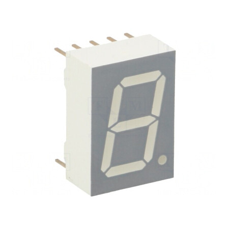 Afișaj LED 7 Segmente 13mm Verde | Electronic-mag.ro | Componente Electronice