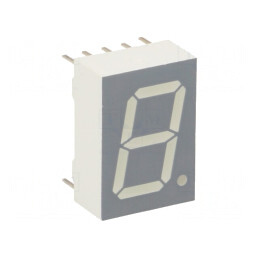Afișaj LED 7 Segmente 13mm Verde Catod | Electronic-mag.ro | Componente Electronice