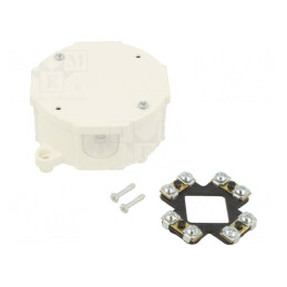 Cutie de conexiuni perete 60x60x30 mm | Electronic-mag.ro | Componente Electronice