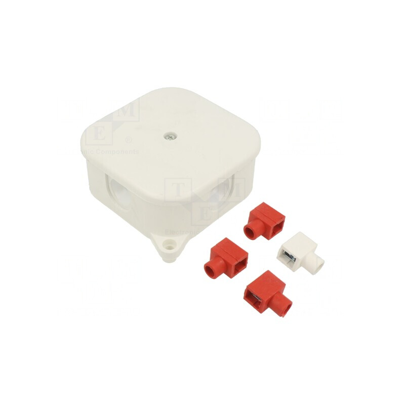 Cutie de Conexiuni Perete 75x75x30mm | Electronic-mag.ro | Componente Electronice