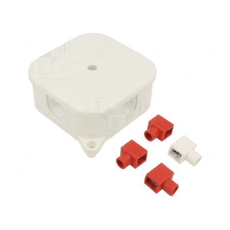 Cutie de Conexiuni Perete 75x75x30mm | Electronic-mag.ro | Componente Electronice