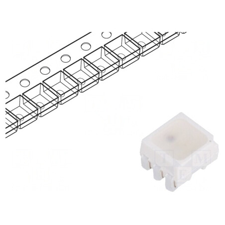 LED SMD RGB 2835 3.4x2.8mm 110° 20mA