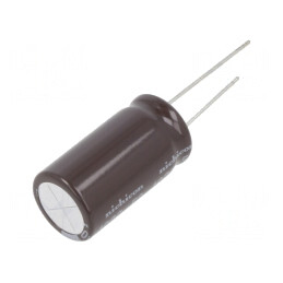 Condensator electrolitic low ESR 1000uF 50V THT | Electronic-mag.ro | Componente Electronice