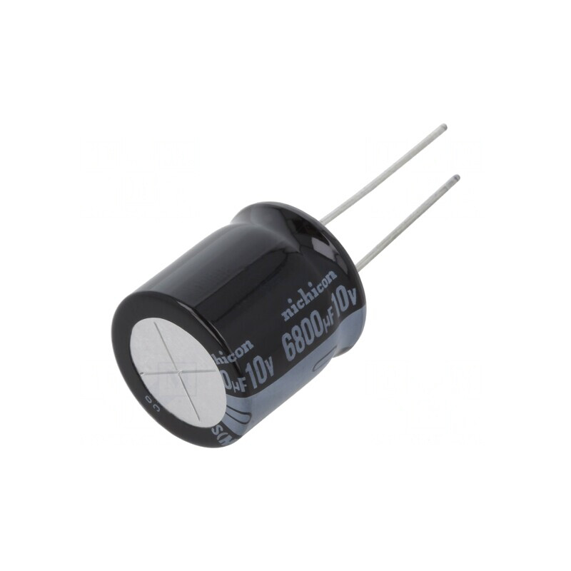 Condensator Electrolitic THT 6800uF 10V 18x20mm ±20% | Electronic-mag.ro | Componente Electronice