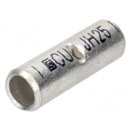 Capăt Îmbinat Cupru 25mm2 Cositorit | Electronic-mag.ro | Componente Electronice