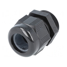 Garnitură etanșare poliamidă neagră M25 IP68 | Electronic-mag.ro | Componente Electronice