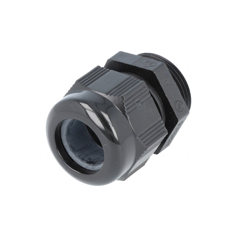 Garnitură etanșare poliamidă neagră M25 IP68 | Electronic-mag.ro | Componente Electronice