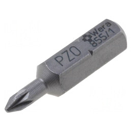 Capăt Șurubelniță Pozidriv PZ0 25mm | Electronic-mag.ro | Componente Electronice
