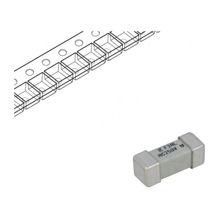 Siguranță SMD 2A 250V Ardere Rapidă | Electronic-mag.ro | Componente Electronice