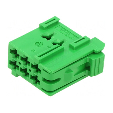 Conector Auto JPT Mamă 6 PIN Verde 5mm | Electronic-mag.ro | Componente Electronice