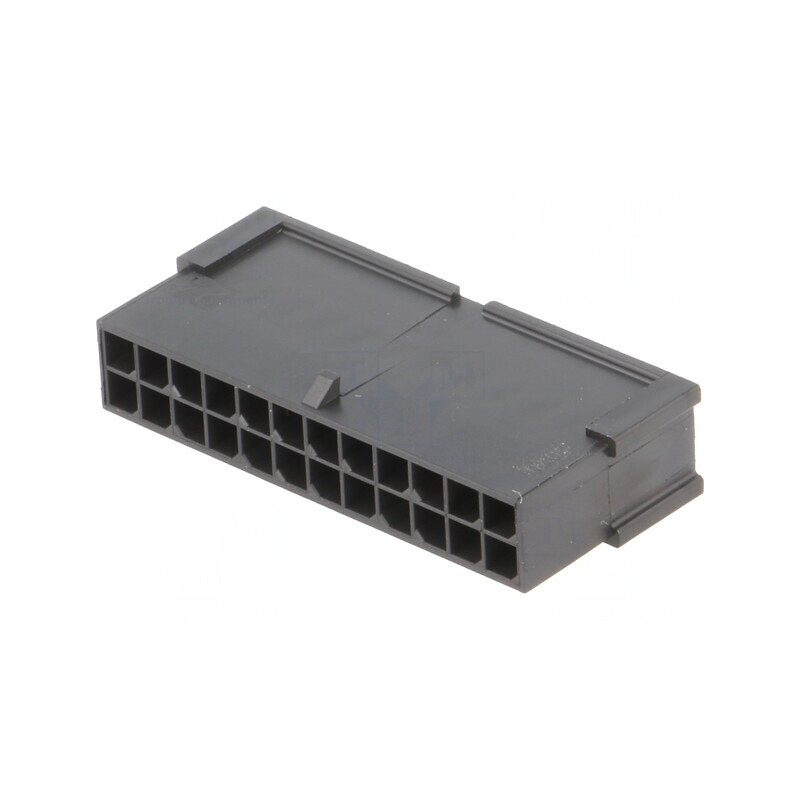 Mufă cablu tată Micro-Fit 3.0 3mm 24 pini fără contacte | Electronic-mag.ro | Componente Electronice