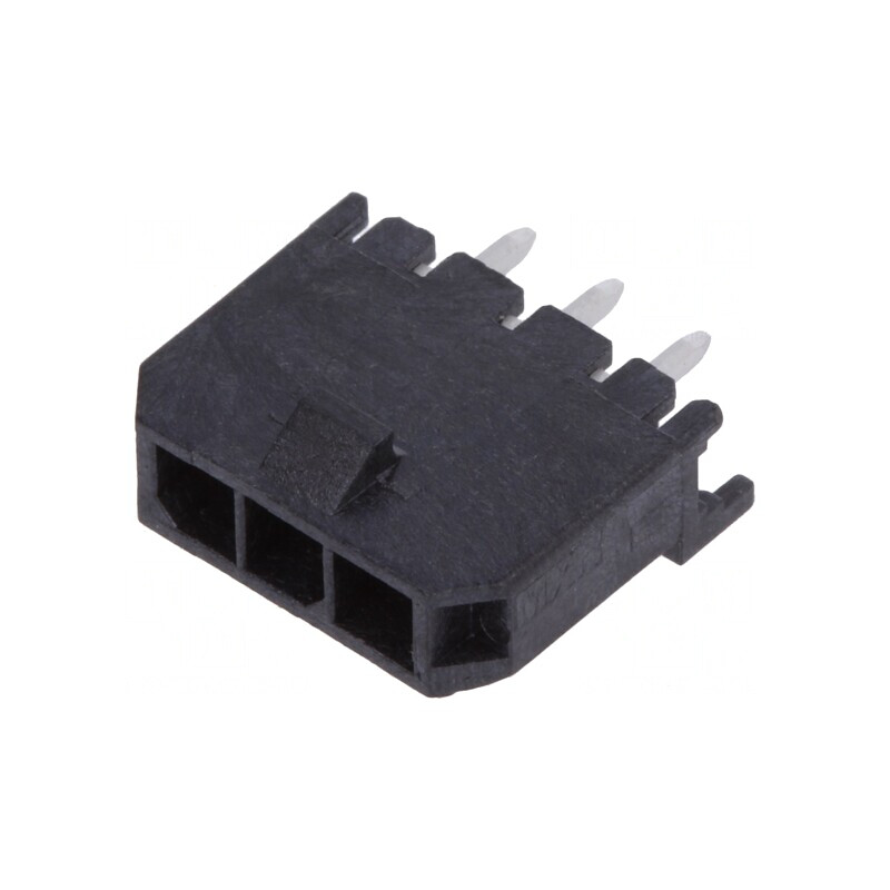 Soclu Micro-Fit 3.0 3mm 3 PIN Aurit | Electronic-mag.ro | Componente Electronice