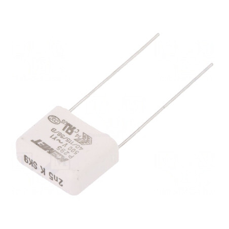 Condensator de Hârtie Y1 2,5nF 500VAC 15mm ±10% THT | Electronic-mag.ro | Componente Electronice