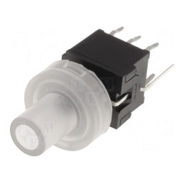 Comutator Tastatură DPDT cu LED Verde | Electronic-mag.ro | Componente Electronice
