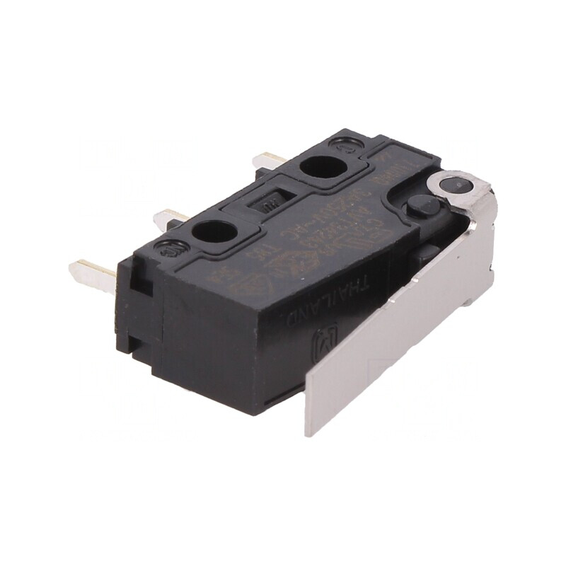 Microîntrerupător cu Manetă 3A 250VAC/30VDC | Electronic-mag.ro | Componente Electronice