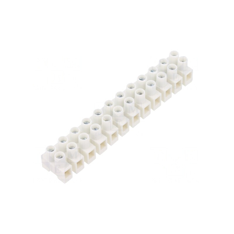 Regletă de Conexiuni cu Șurub 2,5mm2 400V 12 Piste | Electronic-mag.ro | Componente Electronice Regletă de Conexiuni cu Șurub 2,5mm2 400V 12 Piste | Electronic-mag.ro | Componente Electronice