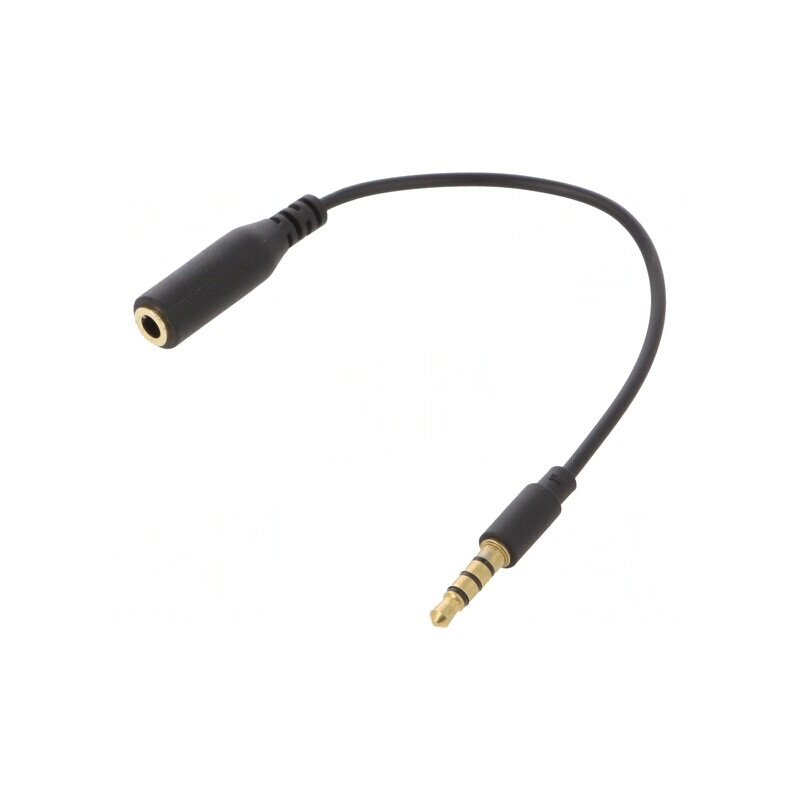 Cablu Audio Jack 3,5mm 4Pin 0,2m Negru | Electronic-mag.ro | Componente Electronice Cablu Audio Jack 3,5mm 4Pin 0,2m Negru | Electronic-mag.ro | Componente Electronice