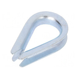 Cârlig Fixare Cablu Oțel 16mm Zincat | Electronic-mag.ro | Componente Electronice