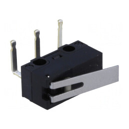 Microîntrerupător cu Manetă 1A 125VAC 0,5A 30VDC | Electronic-mag.ro | Componente Electronice