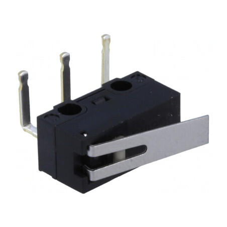 Microîntrerupător cu Manetă 1A 125VAC 0,5A 30VDC | Electronic-mag.ro | Componente Electronice
