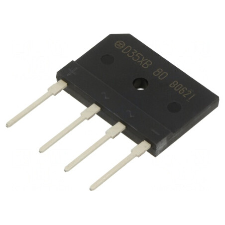 Punte Redresoare Monofazată 800V 35A 550A | Electronic-mag.ro | Componente Electronice