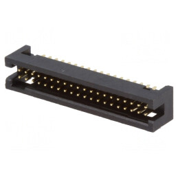 Soclu IDC Tată 40 Pin Drept THT 1,27mm Gold Flash | Electronic-mag.ro | Componente Electronice