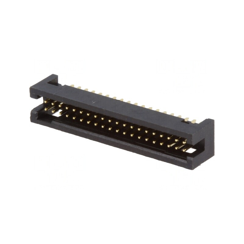 Soclu IDC Tată 40 Pin Drept THT 1,27mm Gold Flash | Electronic-mag.ro | Componente Electronice